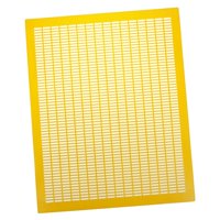 Ioensy - Práctico Excluidor De Abejas Reina De 10 Marcos, Fácil De Limpiar, Accesorios Para El Patio Trasero, Amarillo