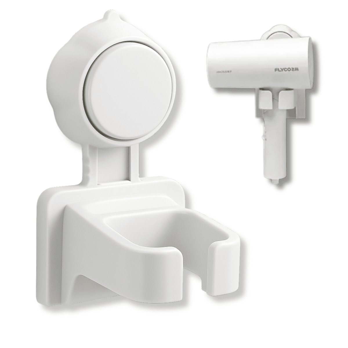 Genérica - Soporte Base De Pared Porta Secador De Pelo Cabello