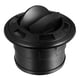 thumbnail image 1 of Salida de aire giratoria y cerrable de 75 mm (1 unidad, color negro), 1 of 6