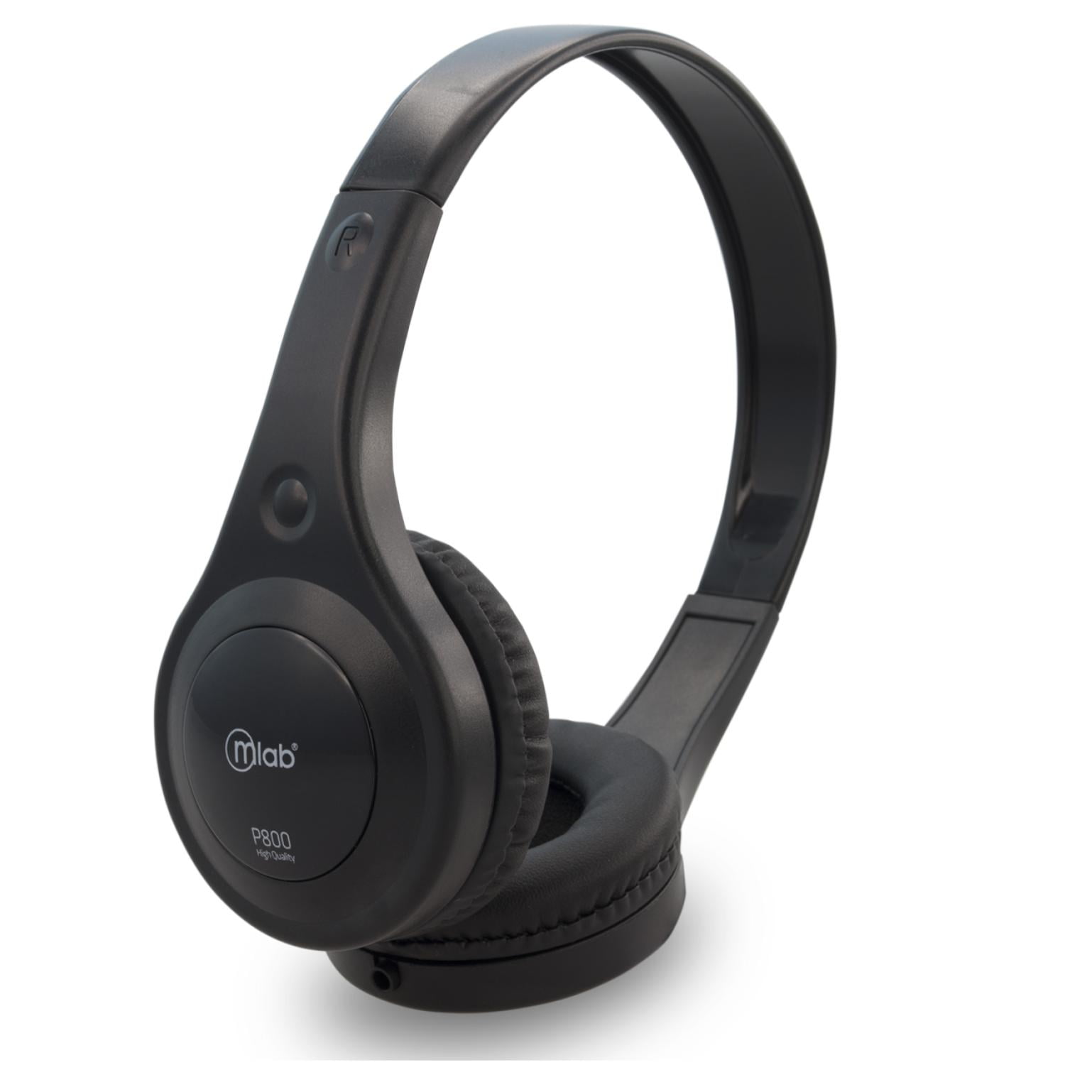 Mlab - Audifonos Headband Jack 3.5mm Negro P800