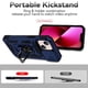 thumbnail image 3 of Estuche GANGXUN para iPhone 13 Mini, soporte giratorio 360°, estilo mecánico y magnético, 3 of 5