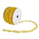 thumbnail image 1 of Cadena de seguridad de 30 m (98 pies), eslabones de plástico amarillo para control de multitudes en entornos industriales (8 mm de grosor), 1 of 7