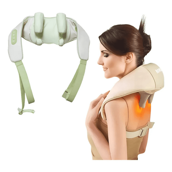 Masajeador De Cuello Y Hombros Bomidi Mp2 Lite Verde