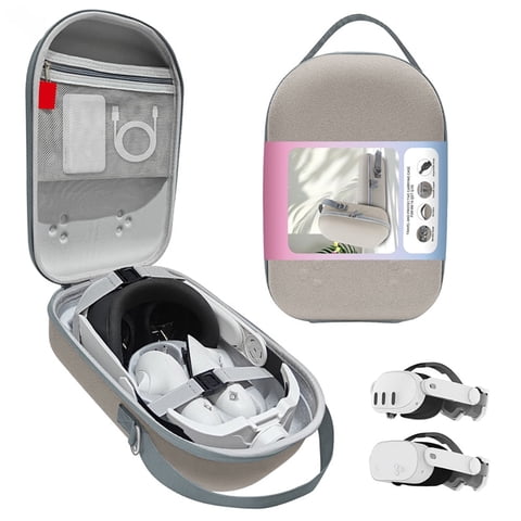 Estuche De Transporte Aaronmei Para Meta Quest 3/3S Gris