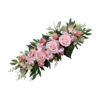 Bothyi - Regalos De Flores De Arco De Boda Artificial Para La Pared De La Despedida De Soltera Ceremonía De Boda Oscuro Rosa Oscuro