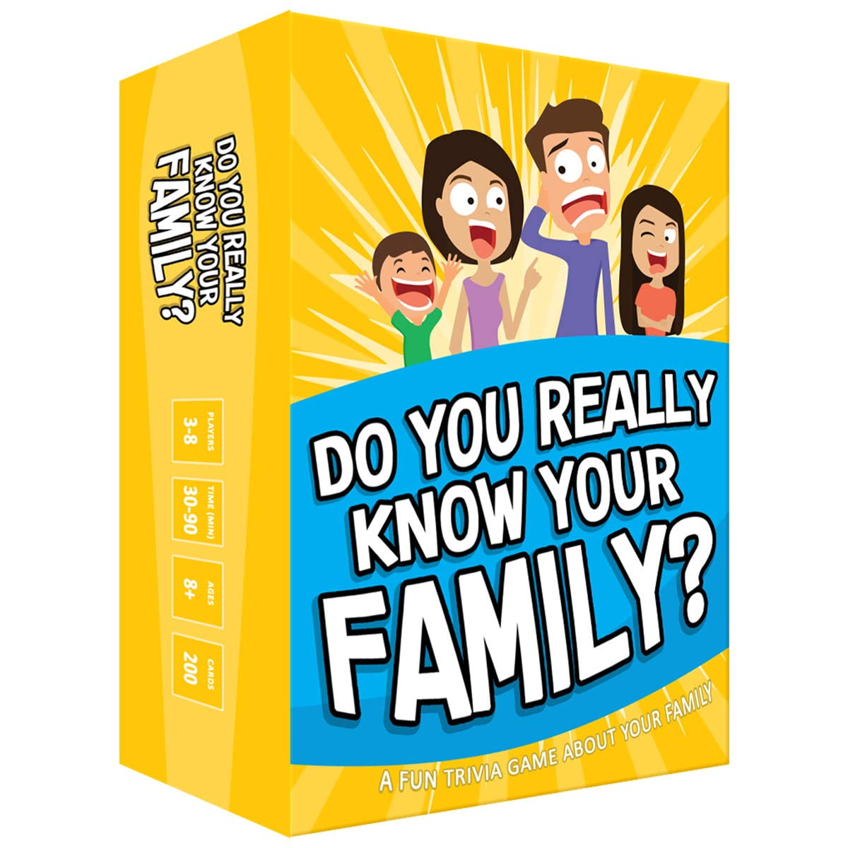 Do You Really Know Your Family? - Juego De Cartas ¿conoces Realmente A Tu Familia? Niños De Más De 8 Años