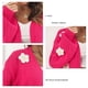 thumbnail image 5 of Suéter con estampado floral 3D para mujer, cuello en V, hombros caídos, tejido de punto, manga larga tipo farol., 5 of 6