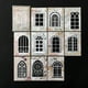 thumbnail image 1 of 10pcs Dreamy Flower Window Series - Vintage Background Paper for DIY Diary Labels & Decoration, 1 of 5