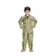 thumbnail image 1 of Traje de piloto de combate Aeromax Jr. Talla 4/6 con gorra bordada, 1 of 5