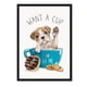 thumbnail image 1 of Cuadro Want A Cup con Marco Negro 50x40 CM, 1 of 1