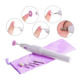 thumbnail image 2 of 𝗦𝗘𝗧 𝗠𝗔𝗡𝗜𝗖𝗨𝗥𝗘 𝟱 𝗣𝗭𝗔𝗦 Secador De Uñas Manicure Ar38, 2 of 5