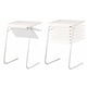 thumbnail image 2 of Mesa Plegable Ajustable 6 Alturas 3 Ángulos Blanca, 2 of 3