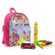 thumbnail image 3 of Bebé Finn Mochila Escolar para Niños y Niñas, Mochila Infantil Ligera de Alta Calidad, Grande y Duradera ROSA, 3 of 6