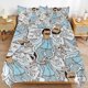 thumbnail image 1 of Bob's Burgers Duvet Cover Set 3 Piece Bedding Set Double Sided Printing Decorative Comforter Cover Set, 1 of 5