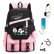 thumbnail image 3 of MINISO Kuromi Melody Joint Peripheral Backpack Female Cute Elementary School Students Junior High School Bag Mochila, 3 of 3