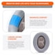 thumbnail image 4 of Almohadillas para auriculares WC Freeze QC35 Cooling Gel Silver, 4 of 8