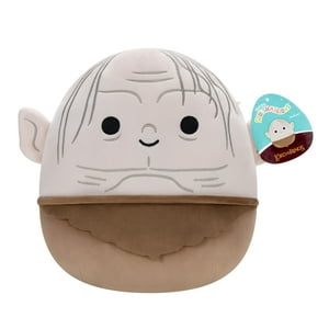 Peluche De Gollum De 25 Cm De Squishmallows Original ""El Señor De Los Anillos"" - Peluche Oficial Ultrasuave De Jazwares (Tamaño Mediano)