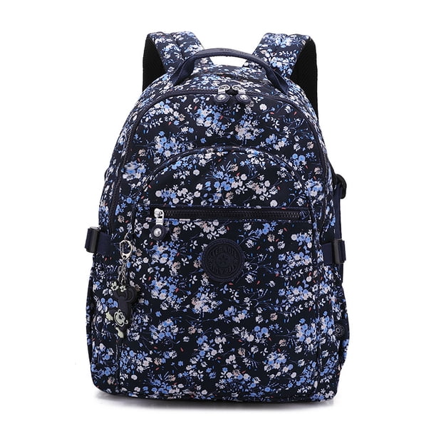 TEGAOTE School bag for Teenager Girl Backpack Floral Printing Leisure Backpack Student Baggage Women Leisure Travel Bag Rucksack