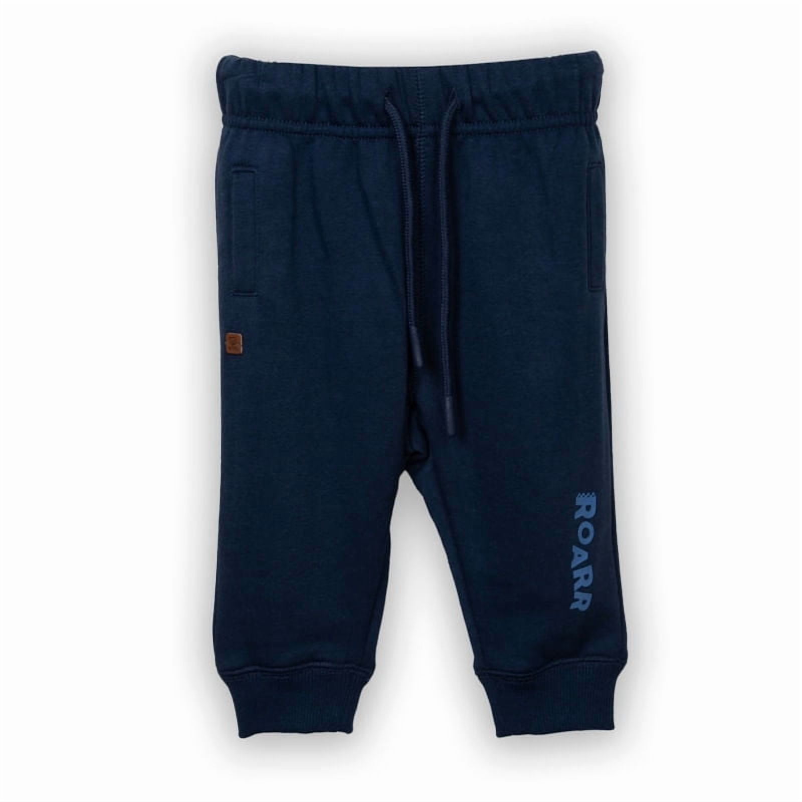 Pantalón Buzo Bebe Niño Azul Marino Pillin
