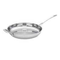 Sartén Cuisinart Contour De Acero Inoxidable De 30 Cm Con Asa Auxiliar
