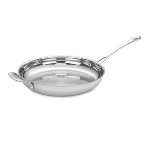 Sartén Cuisinart Contour De Acero Inoxidable De 30 Cm Con Asa Auxiliar