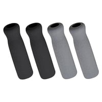 Magideal - 4 Piezas De Repuesto De Empuñaduras Acolchadas, Cómodas Y Fáciles De Reemplazar, Cubiertas De Empuñadura Con Tubos De Espuma Para Manillares Y Mangos