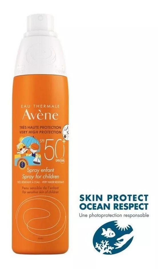 Avene - Protector Solar Para Niños Spf50+ Spray X 200 Ml