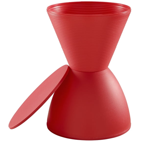 Taburete decorativo Modway Haste, contemporáneo y moderno, rojo