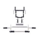 thumbnail image 1 of RC Servo Servo Backet Servo Mount Stand Con Enlace De Dirección Para 1:10 Sacle Car Black, 1 of 5