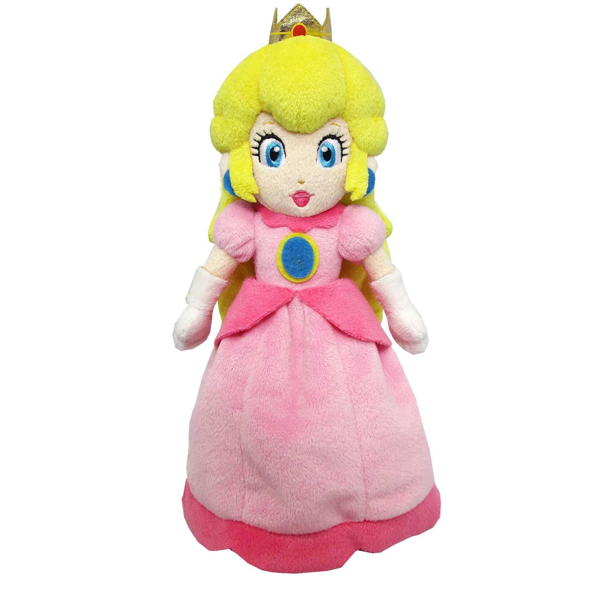 Peluche De Peluche Little Buddy Super Mario All Star Peach 25 Cm