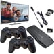 thumbnail image 1 of Consola de juegos retro inalámbrica: videojuegos Plug and Play, más de 13 000 juegos clásicos integrados, salida HDMI 4K para TV, dos controladores inalámbricos 2,4 G, 9 emuladores, regalo ideal para, 1 of 7