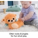 thumbnail image 3 of Juguete sensorial de peluche FISHER-PRICE BABY Rockin' Tummy Time Otter, 3 of 6