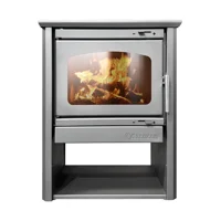 Alcazar - Estufa A Leña Patagonia 600 Gris