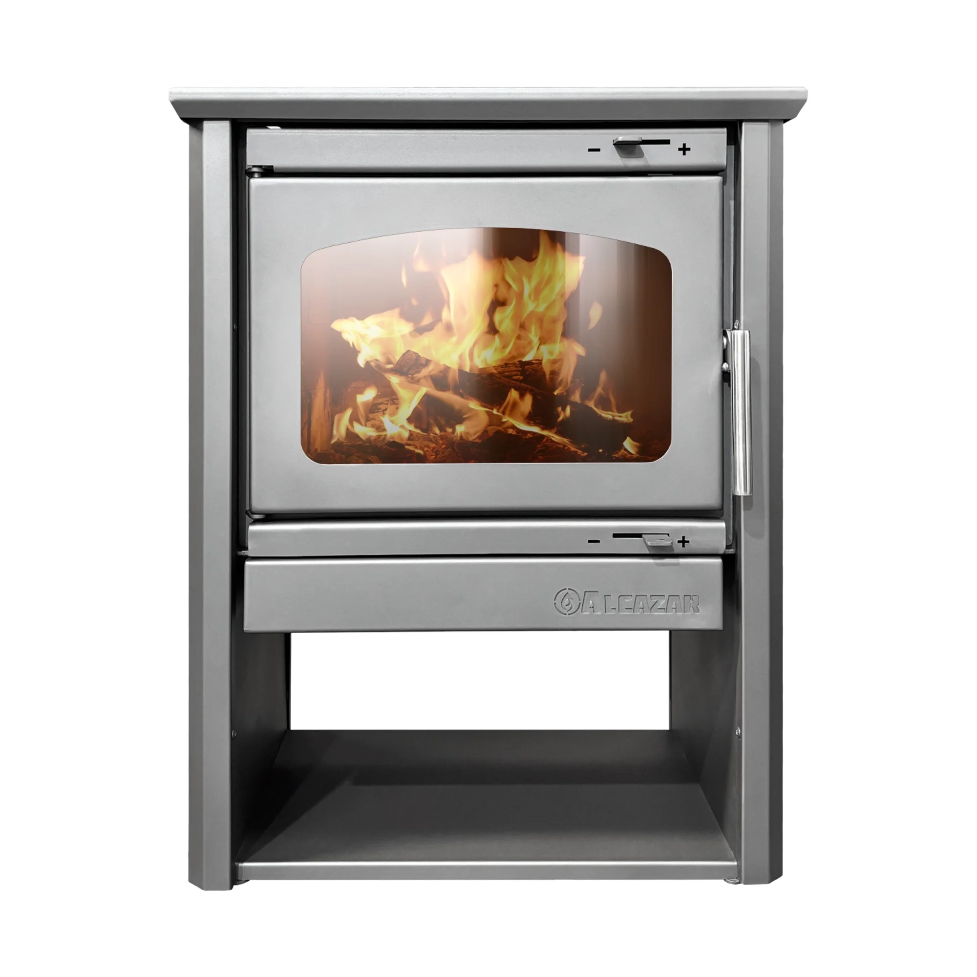 Alcazar - Estufa A Leña Patagonia 600 Gris