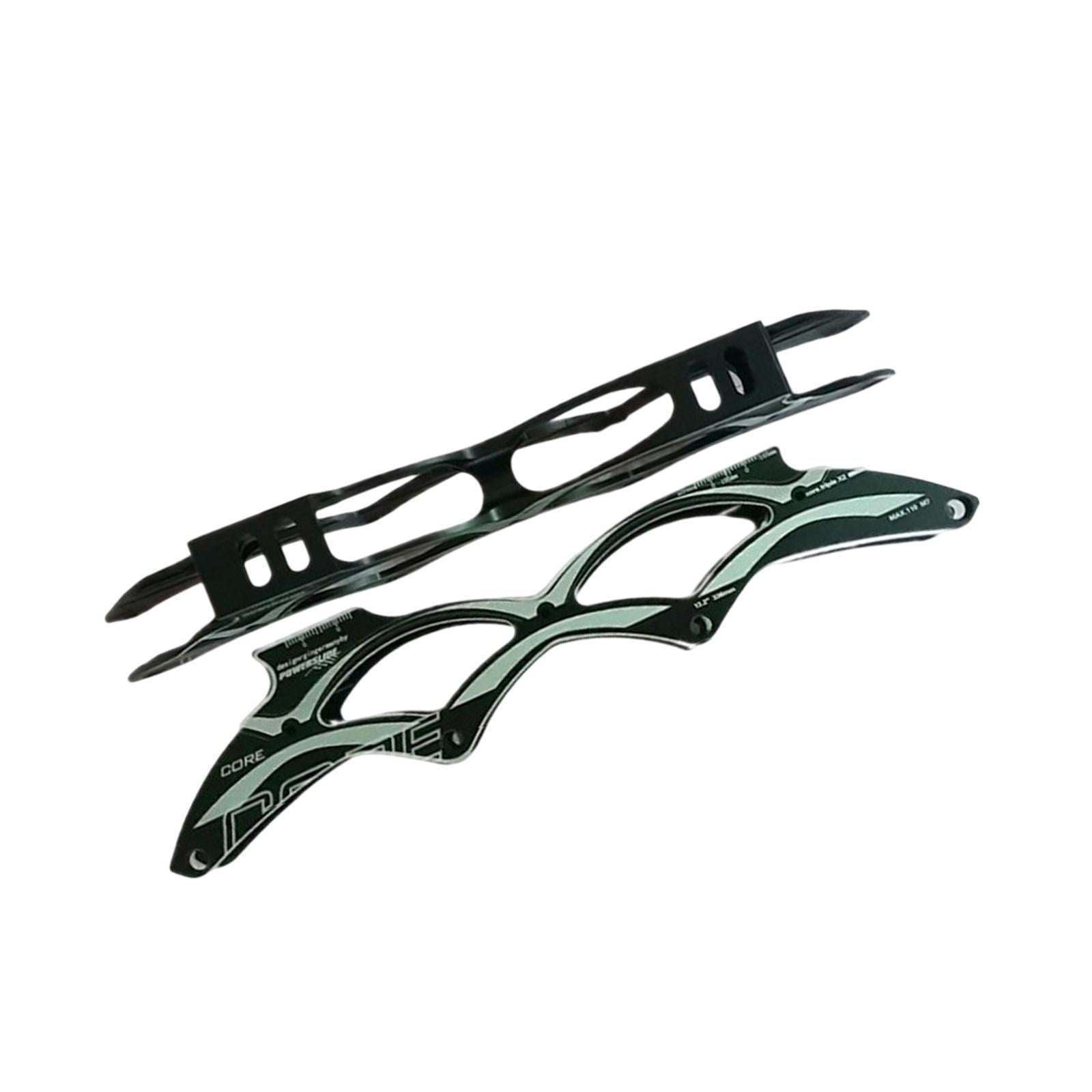 Ioensy - 2x Marco De Patines De Velocidad Con Accesorios Marco De Repuesto De Patines En Línea De Aleación Para 4x90