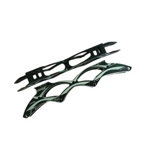 Ioensy - 2X Marco De Patines De Velocidad Con Accesorios Marco De Repuesto De Patines En Línea De Aleación Para 4X90