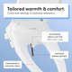 thumbnail image 2 of Asiento de inodoro TUSHY Cloud+ bidé calefaccionado alargado con control remoto, 2 of 7