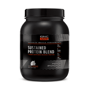 Gnc - Amp Sustained Protein Chocolate Milkshake, 28 Servidas