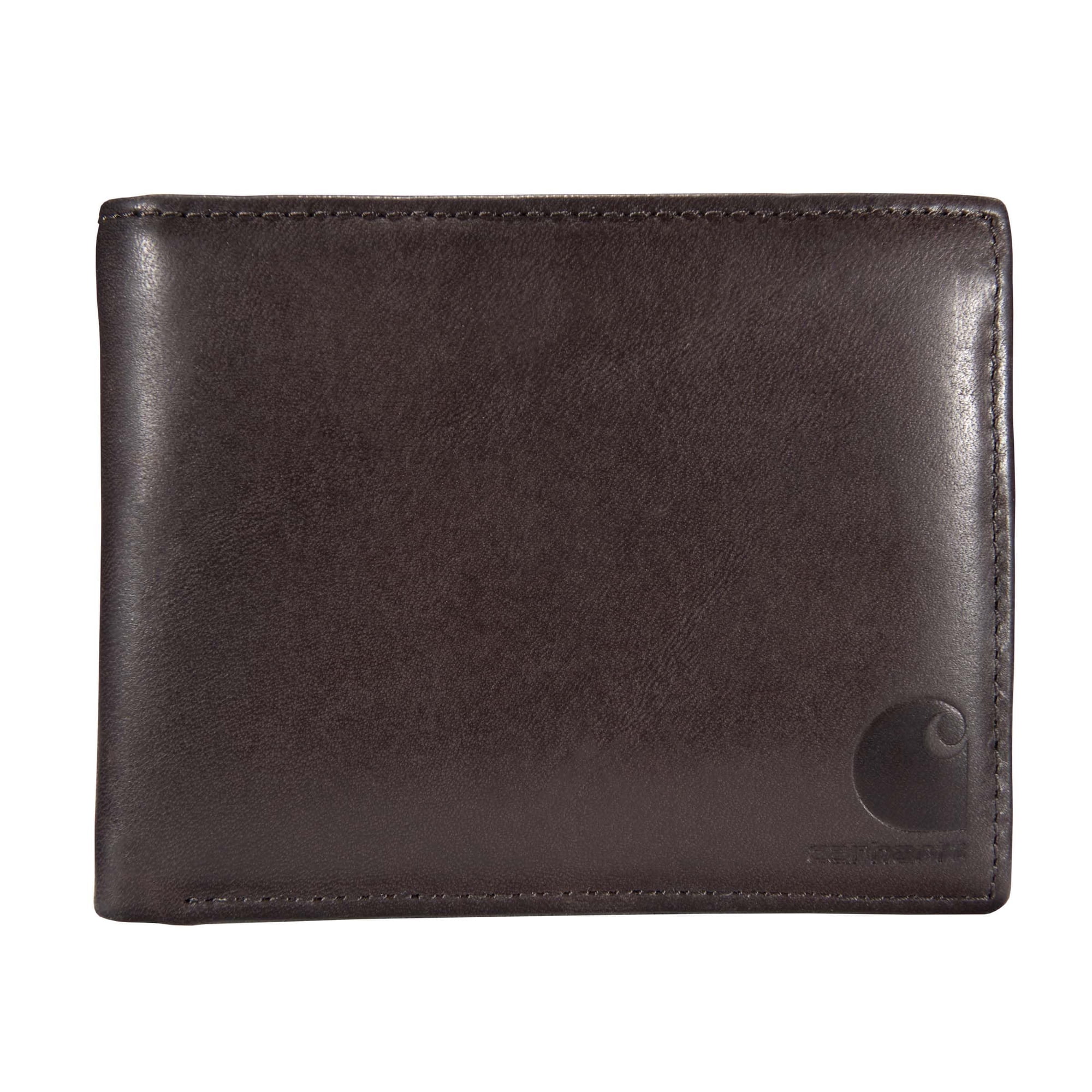 Carhartt - Billetera Para Hombre En Cuero Aceitado Tan Con Bloqueo Rfid