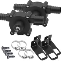 Xusx111 - Bomba De Transferencia De Auto-Cebado De Pozo De Mano De 2 Piezas, Bomba Portátil De Transferencia De Agua De Mano, Bomba Eléctrica De Pozo De Mano Para El Hogar Bomba De Perforación Eléctri