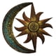 thumbnail image 5 of Sun Moon Metal Wall Art Escultura Celestial Lawn Baño 30cm, 5 of 5