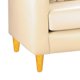 thumbnail image 4 of Sofa New Retro 3 Cuerpos Pu 04 Beige, 4 of 5