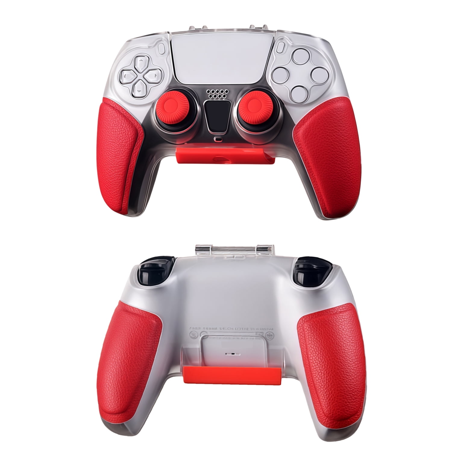 Genérico - Funda Protectora Para El Gamepad Ps5 Y Ps5 Pro, Funda Dura Para El Controlador Inalámbrico Dualsense Con Agarre De Cuero, Sensación Amigable Con La Piel Y Resistente Al Sudor