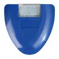 Bothyi - Rueda De Tiza Triangular Compacta, Portátil, Duradera, Accesorio Extraíble, Mini Azul