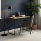 thumbnail image 5 of Mesa Escritorio Plegable de Metal y Madera Roble Claro 100x50x75 cm, 5 of 6