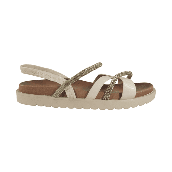 SANDALIAS HUALUNAOTE BEIGE MUJER | ZX1577 - Talla 36 CL / 23.9 CM