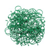 Magideal - 100X Clips Giratorios Para Plantas, Clip De Encuadernación Para Plantas De Jardín, Reutilizable, 8 Clips De Soporte De Hebilla, Herramientas De Jardín Grande