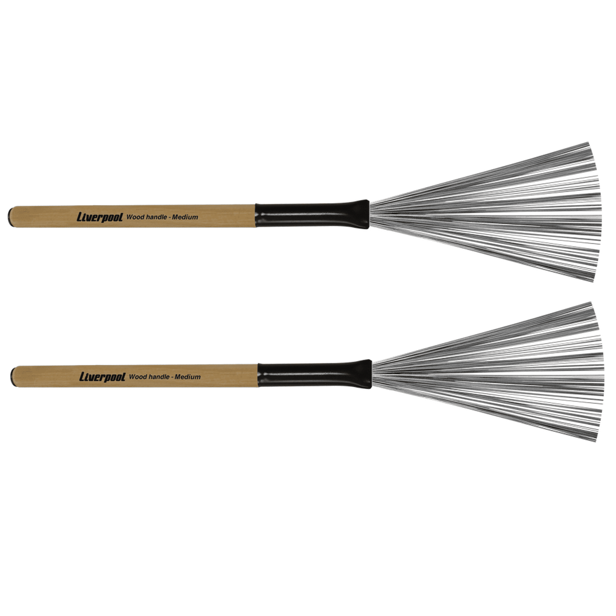 Baqueta Plumilla Para Batería Liverpool Mediano Mango Madera Va-186
