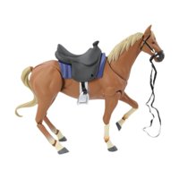 Bothyi - Adorno De Figura De Caballo Realista En Miniatura Figurita De Animales Decoración De La Escena De Bricolaje