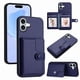 thumbnail image 1 of FOXDOCK Funda para iPhone 16 plus con Bloqueo RFID - Diseño Elegante con Cierre de Botón, 1 of 5